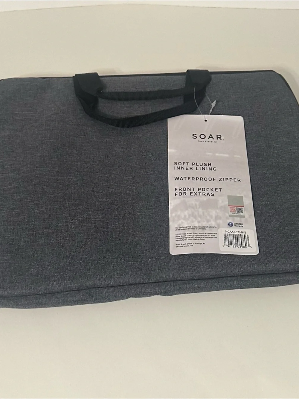 SOAR Michigan State Spartans NCAA Unisex 13” Laptop Sleeve Carrying Case NEW